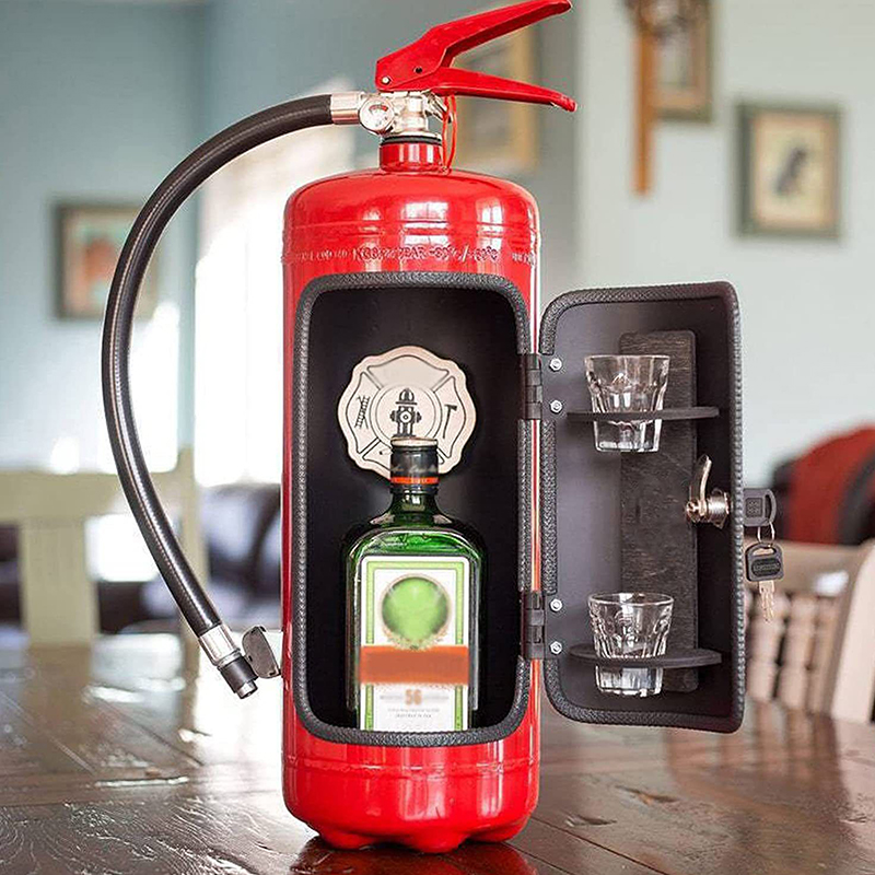 Fire Extinguisher Small - Ornamenti per scatole di vino a