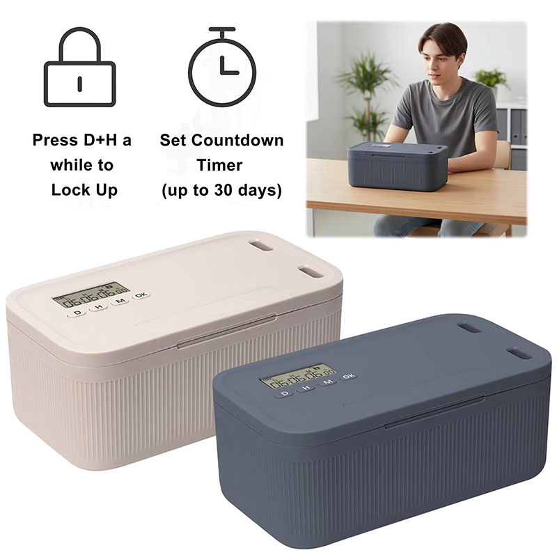 Medicine Cabinet Lock - Cassetta di sicurezza con timer Armadietto