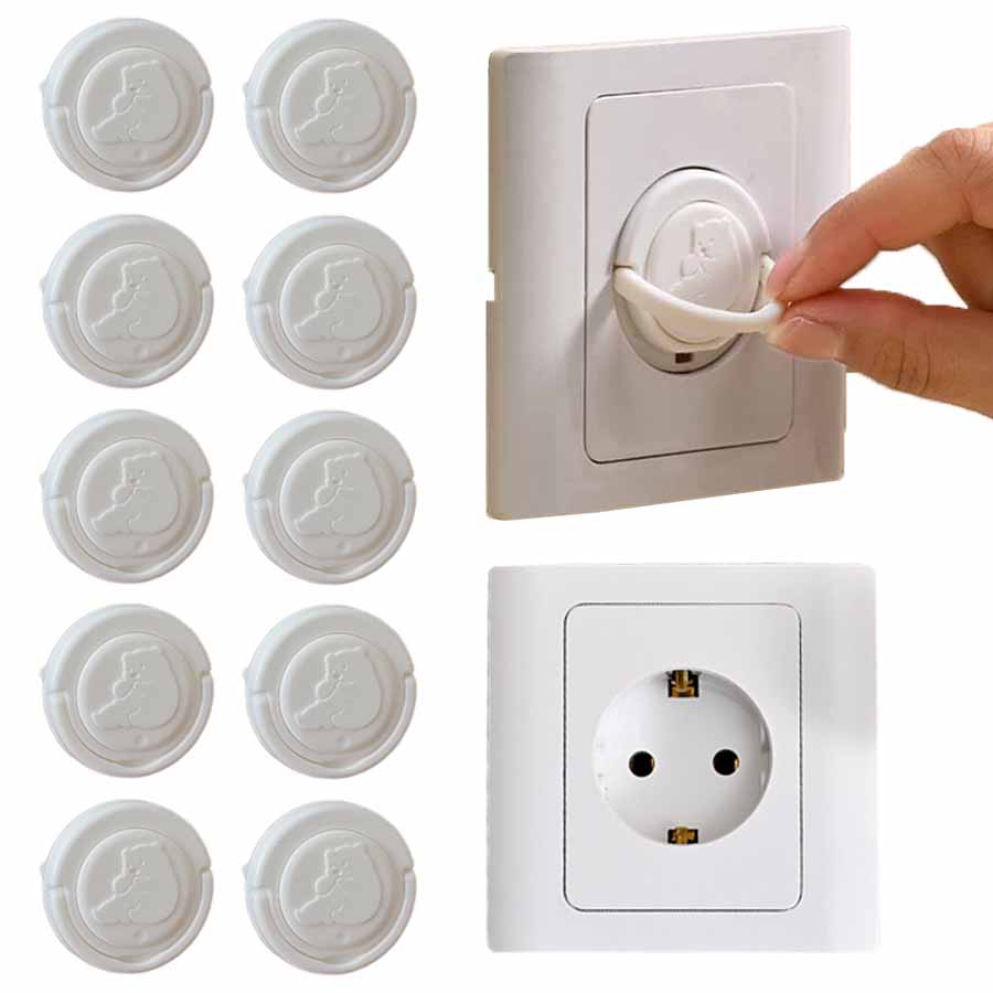 Outlet Cover Baby - 5/10 pezzi copertura protettiva per presa