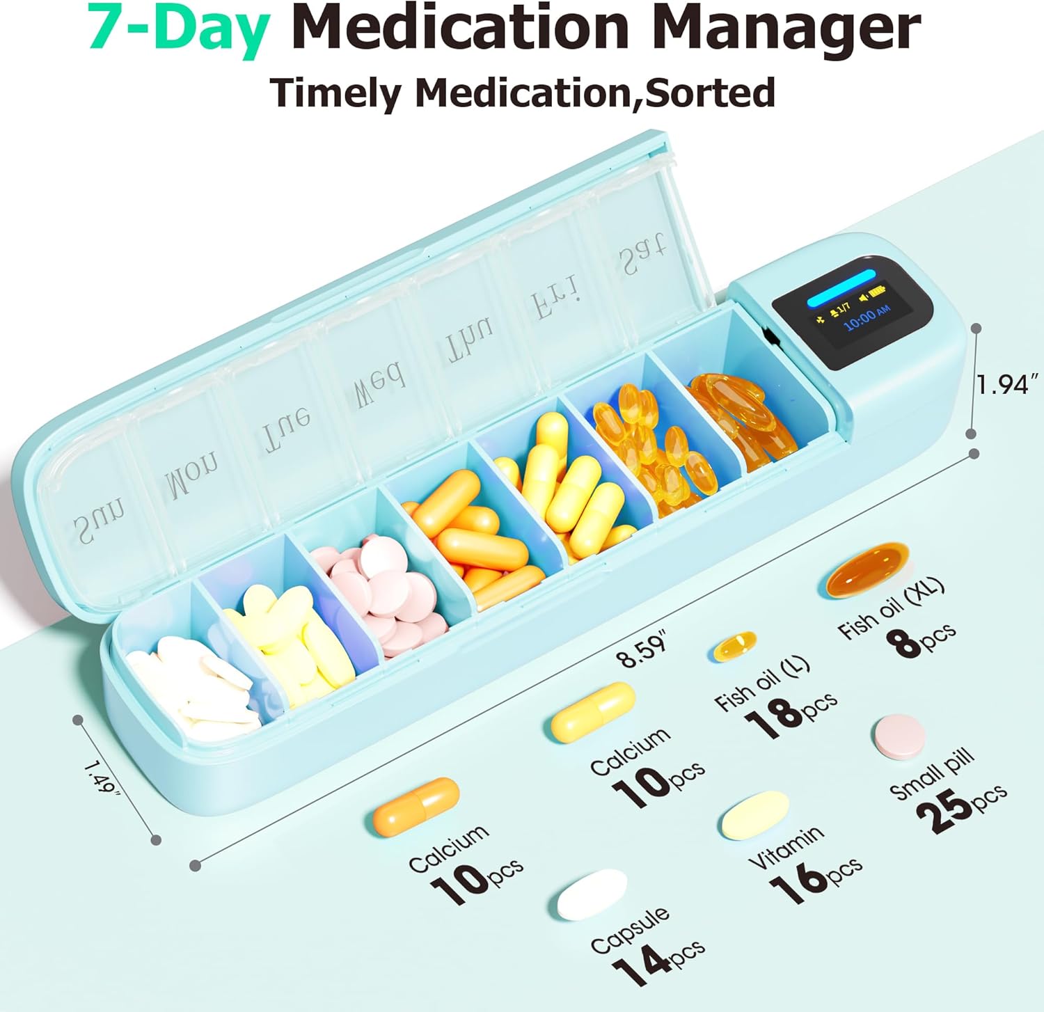 Organizzatore di Pillole Intel - Medicine Cabinet Lock recensione e prezzo