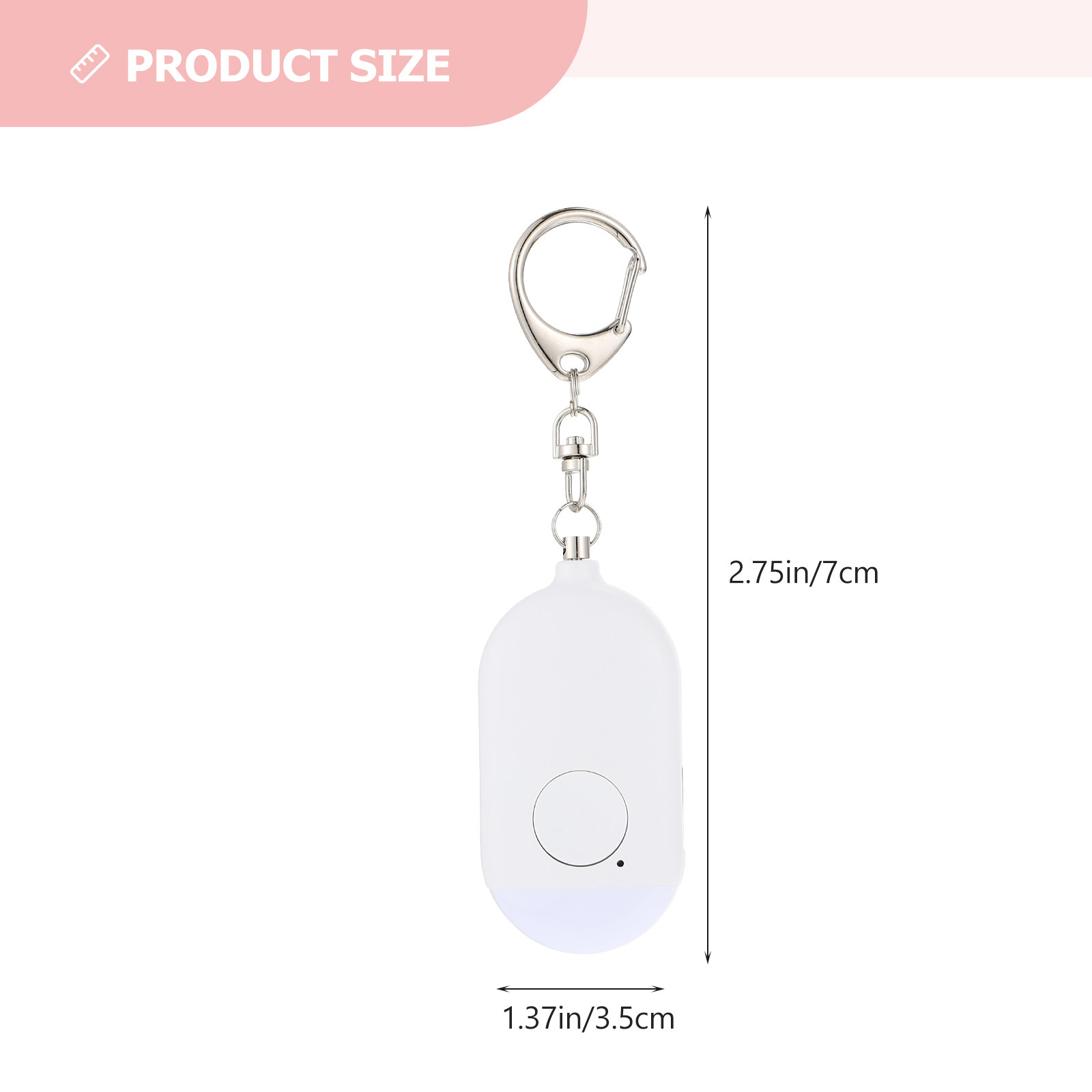 1 Set Allarme Personale Ricari - Personal Alarm Keychain recensione e prezzo