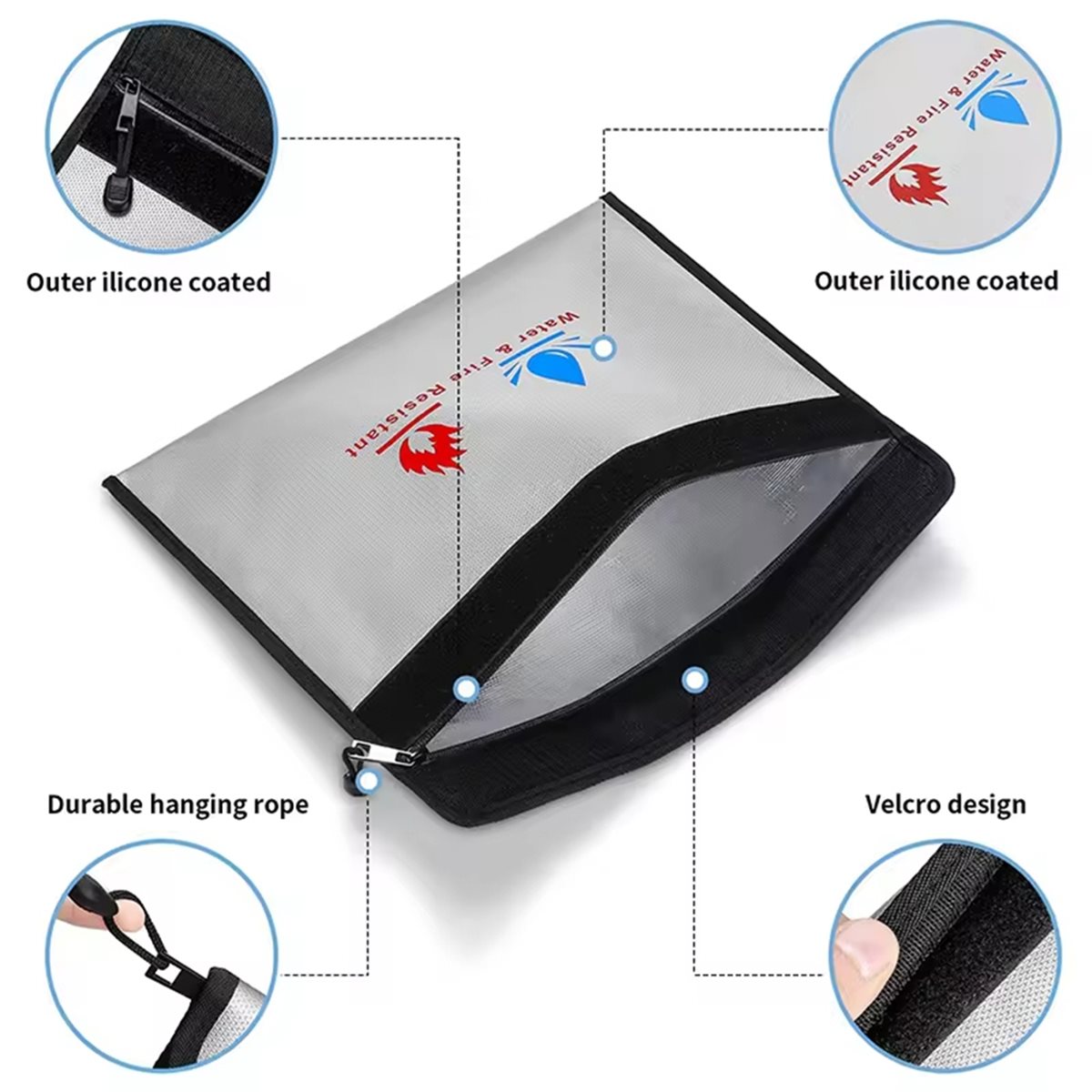 Borsa Portadocumenti BHBL Igni - Fire Safe Document recensione e prezzo