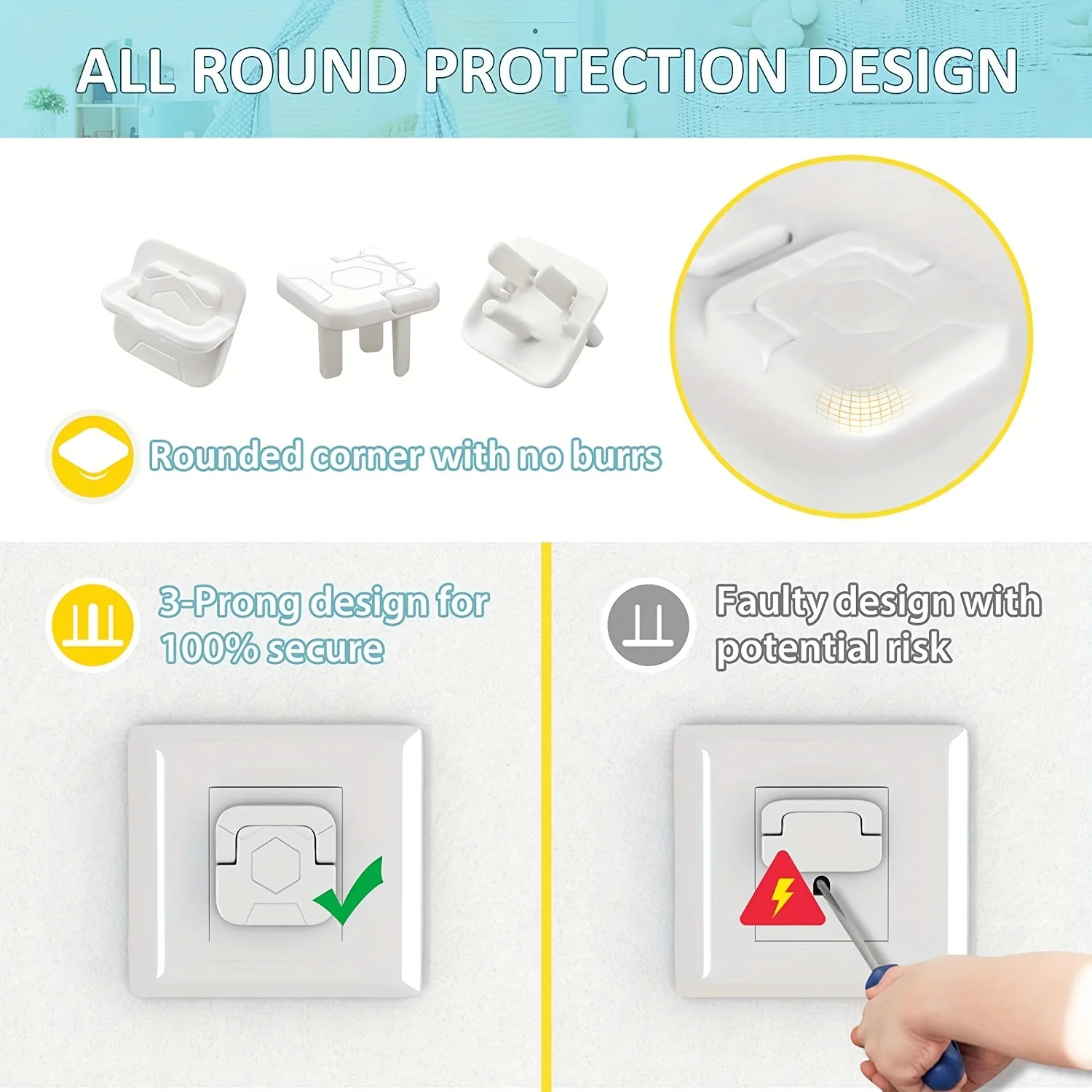 Copri Prese Elettriche per Bam - Outlet Cover Baby recensione e prezzo