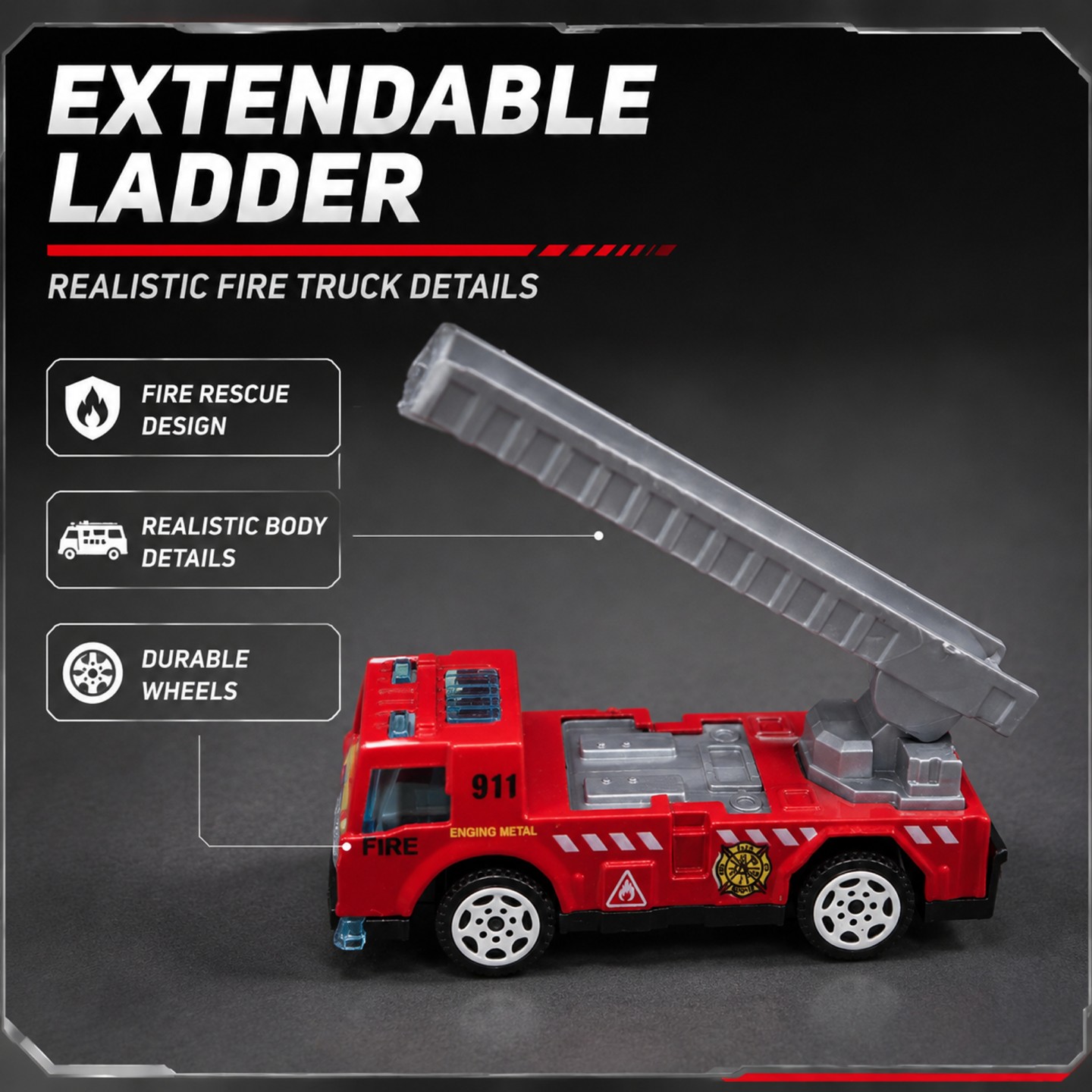 Set di Veicoli Antincendio in  - Fire Escape Ladder recensione e prezzo