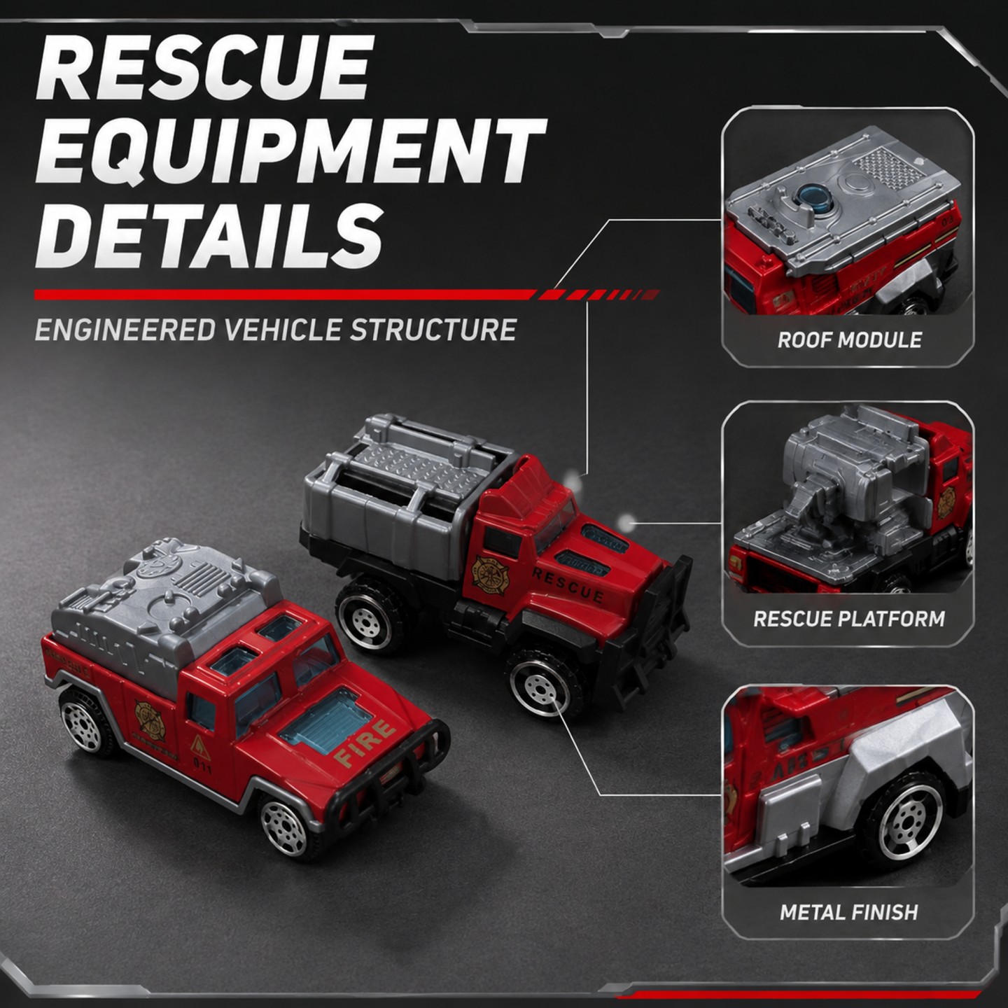 Set di Veicoli Antincendio in  - Fire Escape Ladder recensione e prezzo