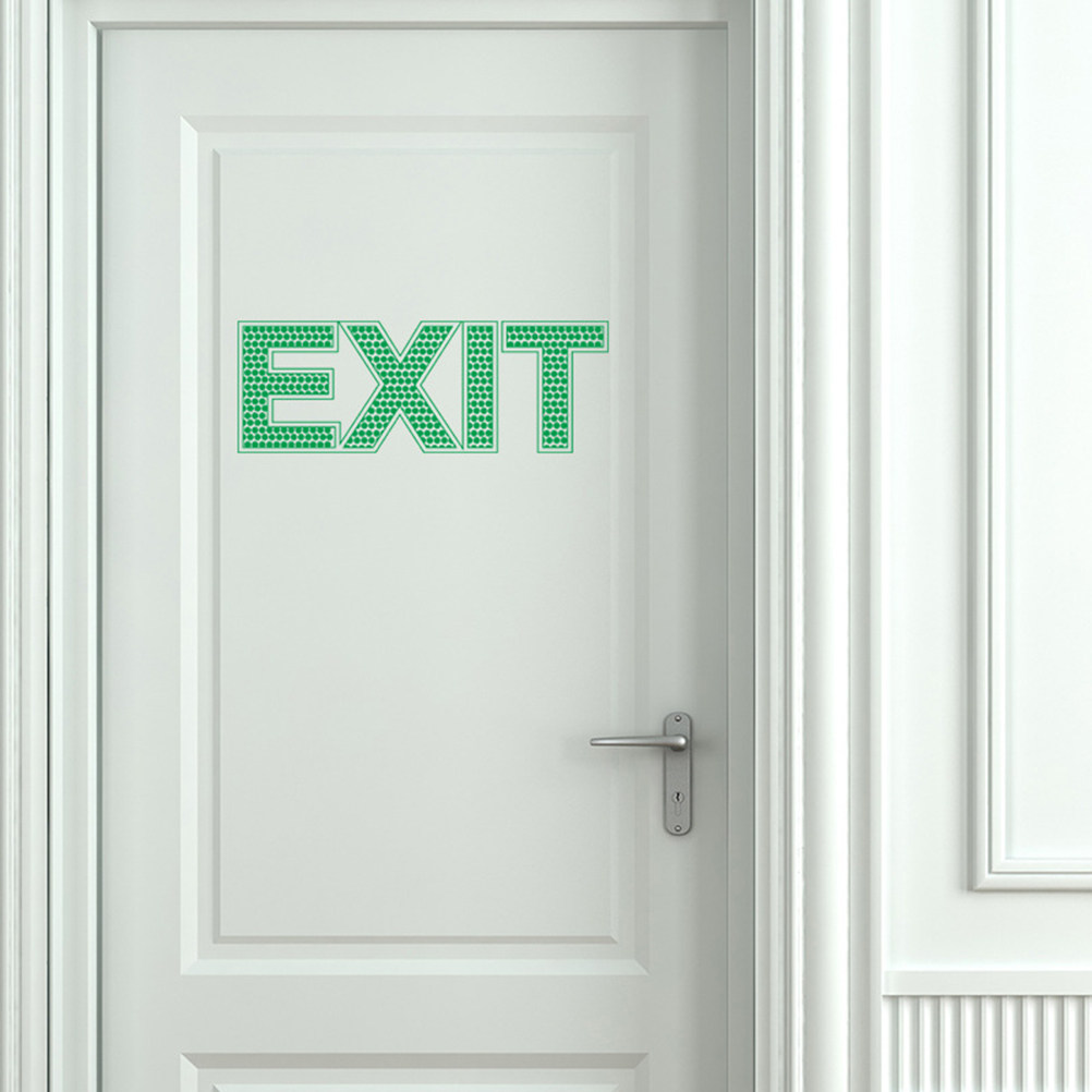 Adesivo da Parete Luminoso per - Emergency Exit Sign recensione e prezzo